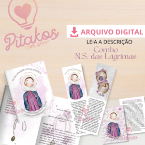 MP - Combo Nossa Senhora das Lágrimas - leia a descrição