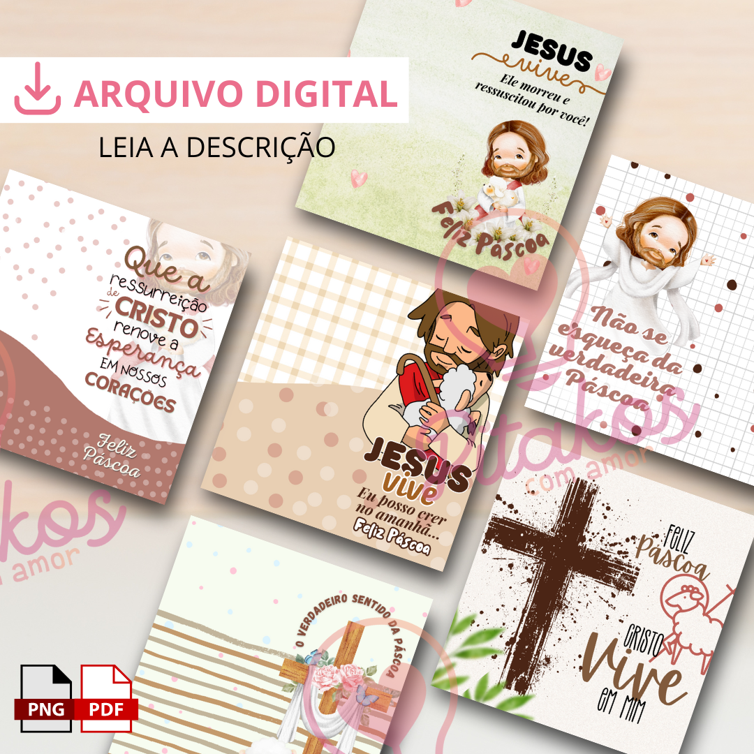 MP - Cards Páscoa Cristã
