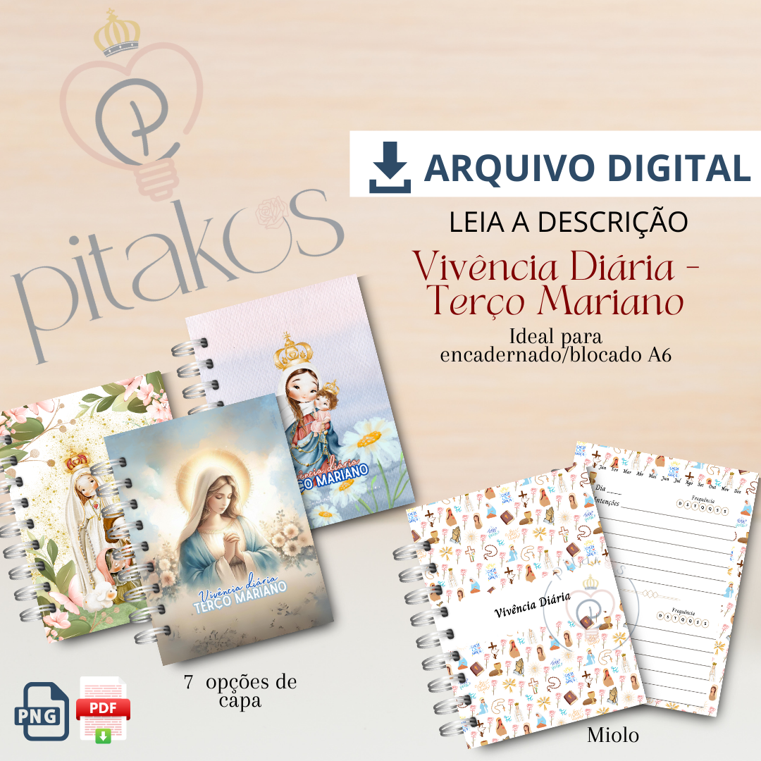 MP - Vivência do Terço Mariano - Caderno A6