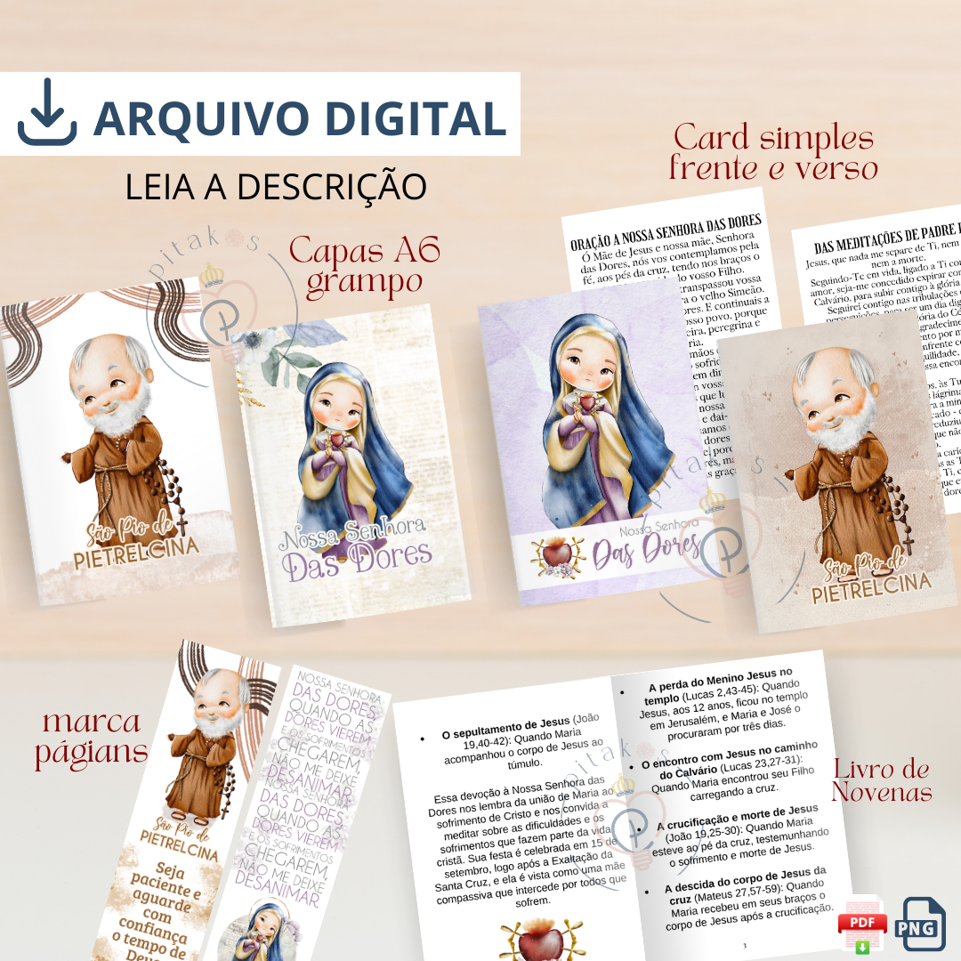 MP - NOVENA DE SÃO PIO E NOSSA SENHORA DAS DORES