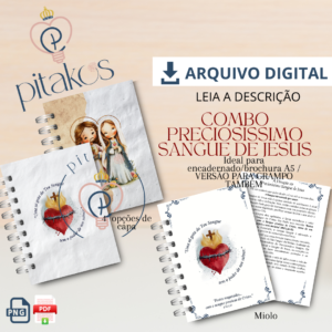 DMP - COMBO PRECIOSÍSSIMO SANGUE DE JESUS