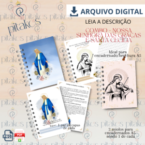 DMP - COMBO OU INDIVIDUAL - NOSSA SENHORA DAS GRAÇAS E SANTA CECÍLIA