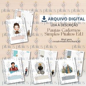 MP Pautas Cadernos Simples Pitakos - Ed.1