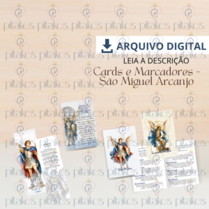 MP - Cards e Marcadores São Miguel Arcanjo - Pitakos